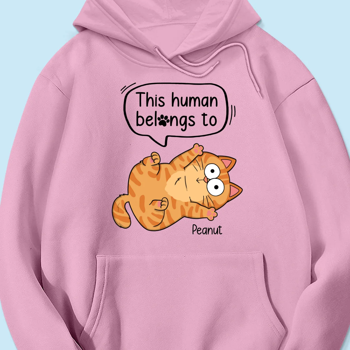 This Human Belongs To Naughty Cats Personalized Shirt - Image 17