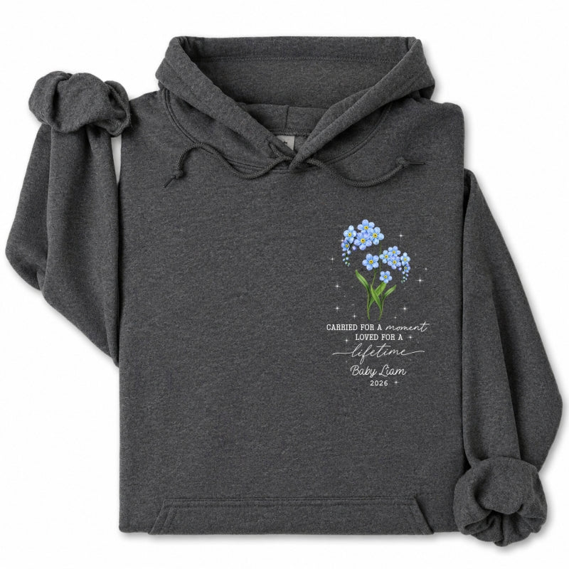 Tiny Bloom Forever - Personalized Shirt - Memorial Sympathy Gift for Baby Loss - Image 19