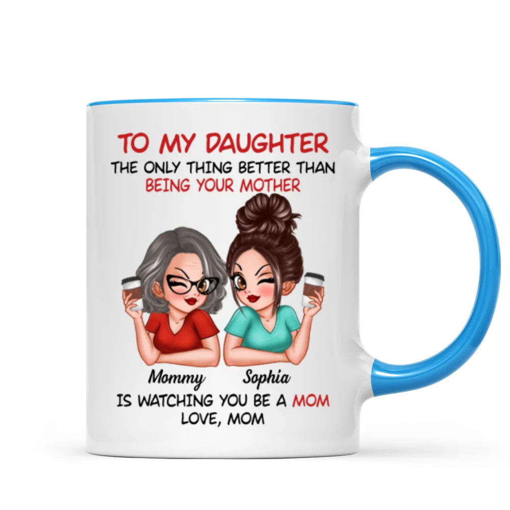 To My Daughter From Mom Personalized Mug - Image 10
