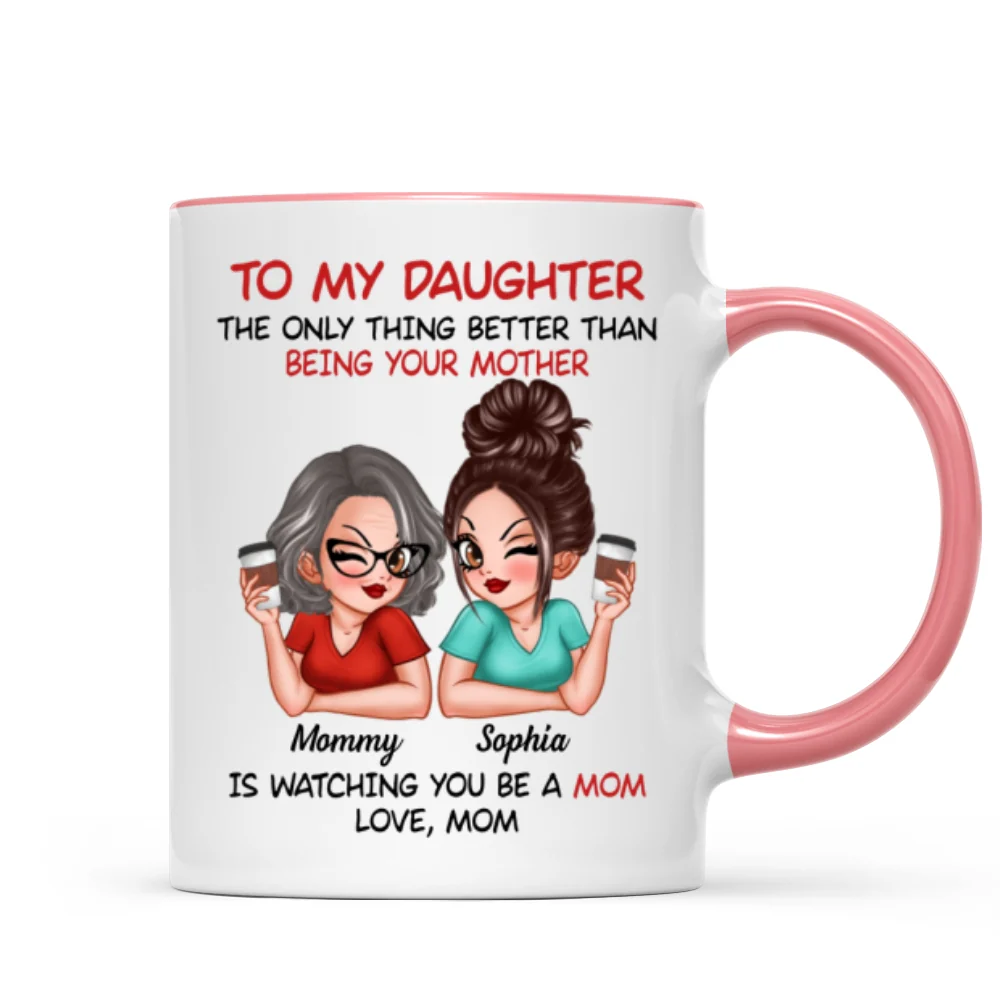 To My Daughter From Mom Personalized Mug - Image 11