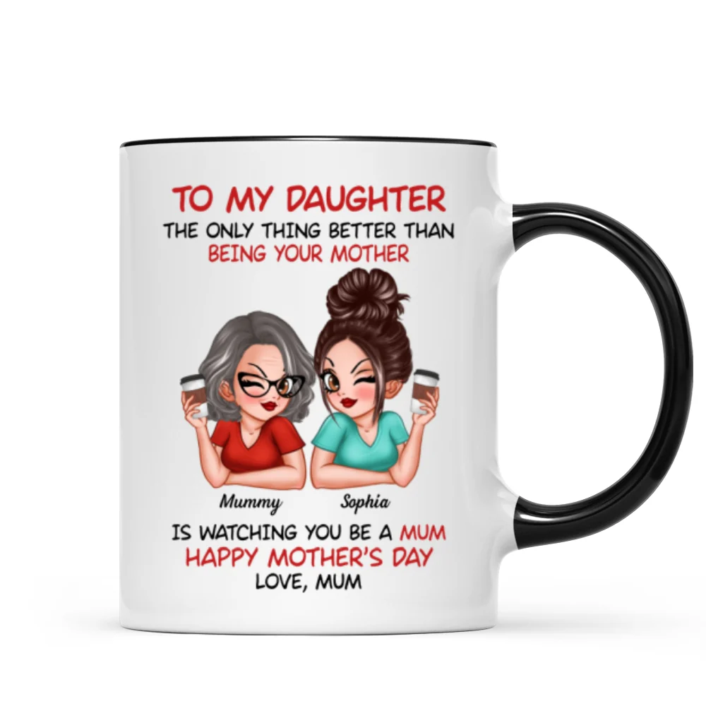 To My Daughter From Mum Happy Mother's Day - Personalised Mug - Mother's Day Gift For Daughter - Image 14