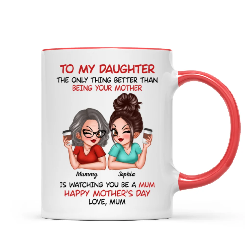 To My Daughter From Mum Happy Mother's Day - Personalised Mug - Mother's Day Gift For Daughter - Image 16