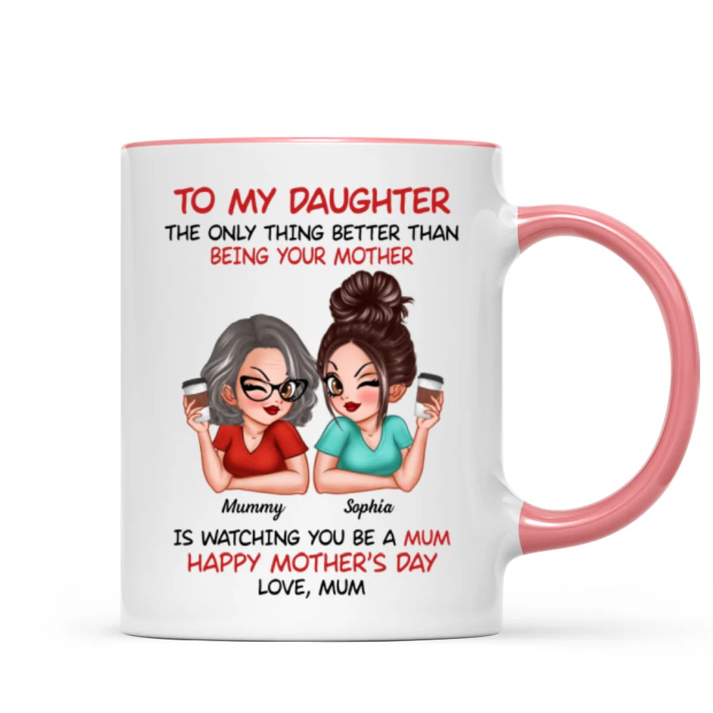 To My Daughter From Mum Happy Mother's Day - Personalised Mug - Mother's Day Gift For Daughter - Image 18