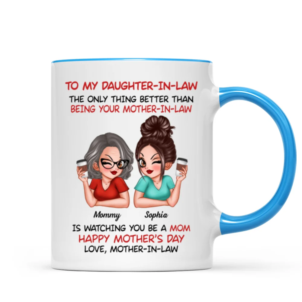 To My Daughter-In-Law Happy Mother‘s Day Personalized Mug - Image 10