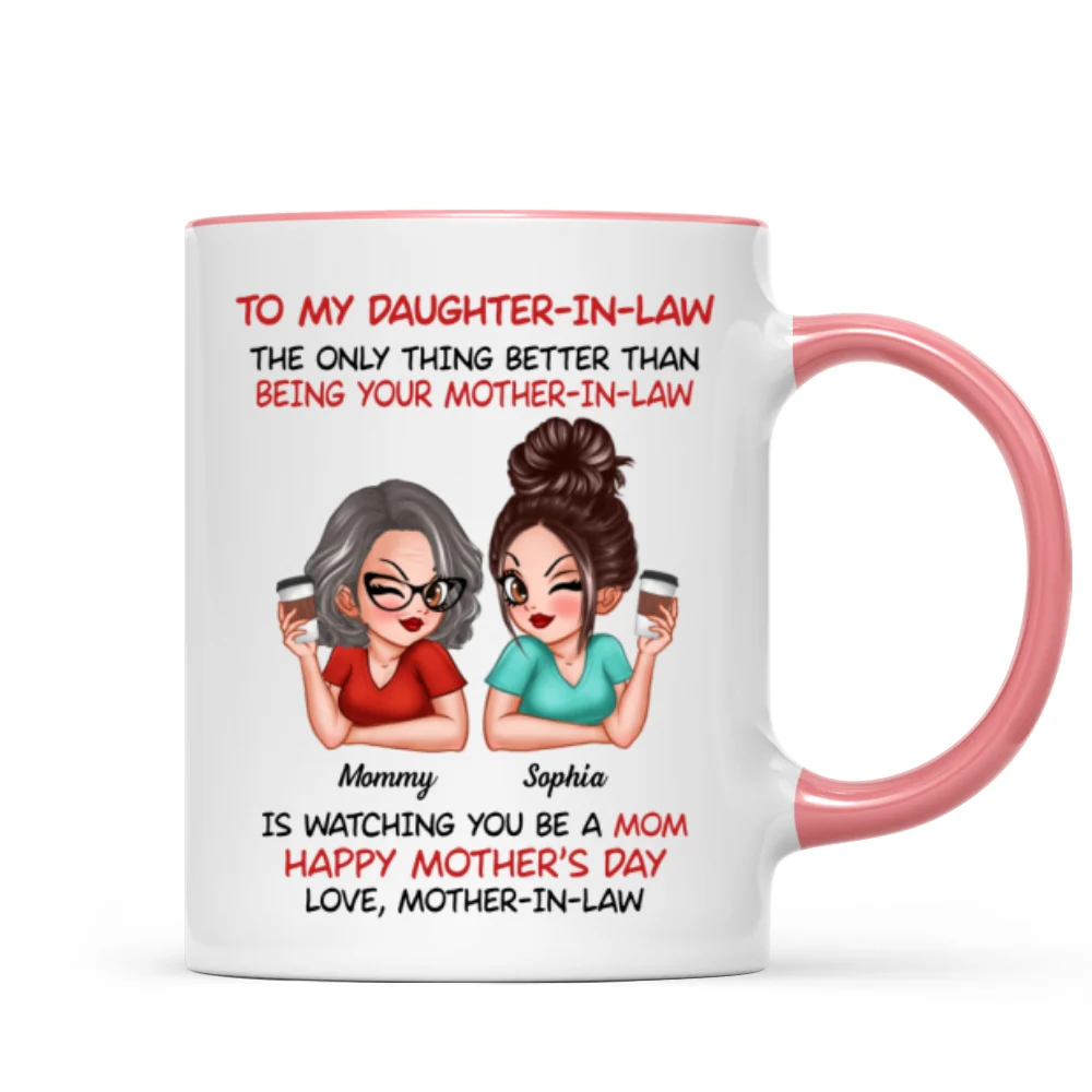 To My Daughter-In-Law Happy Mother‘s Day Personalized Mug - Image 11