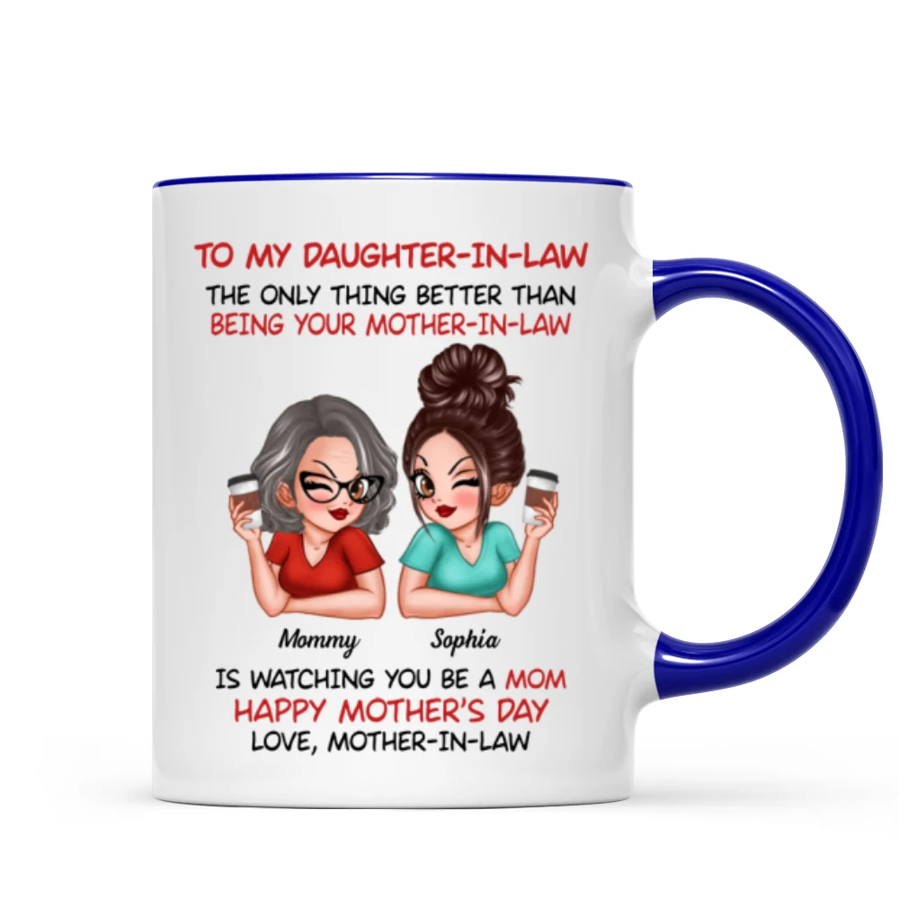 To My Daughter-In-Law Happy Mother‘s Day Personalized Mug - Image 8