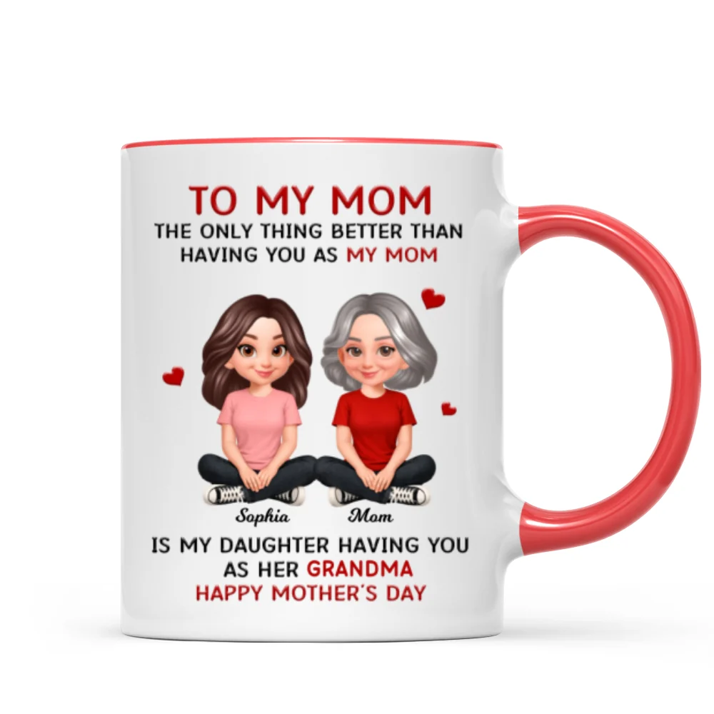 To My Mom The Only Thing Better Than Having You As Mom - Personalized Mug - Mother's Day Gift For Mom - Image 13