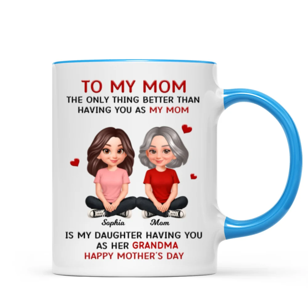 To My Mom The Only Thing Better Than Having You As Mom - Personalized Mug - Mother's Day Gift For Mom - Image 14