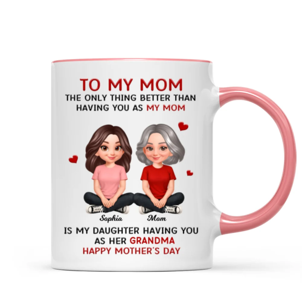 To My Mom The Only Thing Better Than Having You As Mom - Personalized Mug - Mother's Day Gift For Mom - Image 15