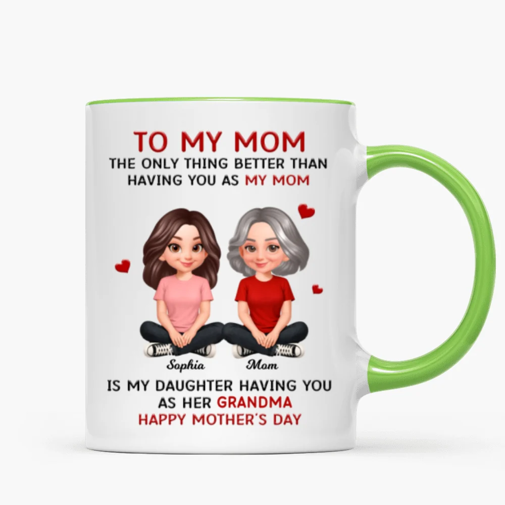 To My Mom The Only Thing Better Than Having You As Mom - Personalized Mug - Mother's Day Gift For Mom - Image 16