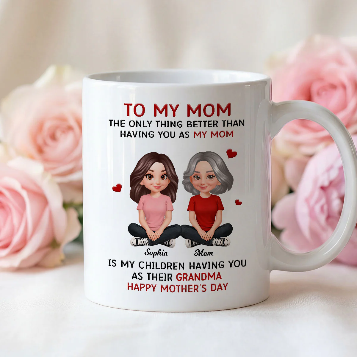 To My Mom The Only Thing Better Than Having You As Mom - Personalized Mug - Mother's Day Gift For Mom - Image 9