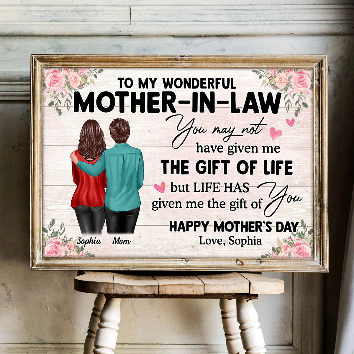 To My Mother-In-Law Happy Mother's Day - Personalized Poster - Heartwarming Mother's Day Gift For Mother-In-Law - Image 5