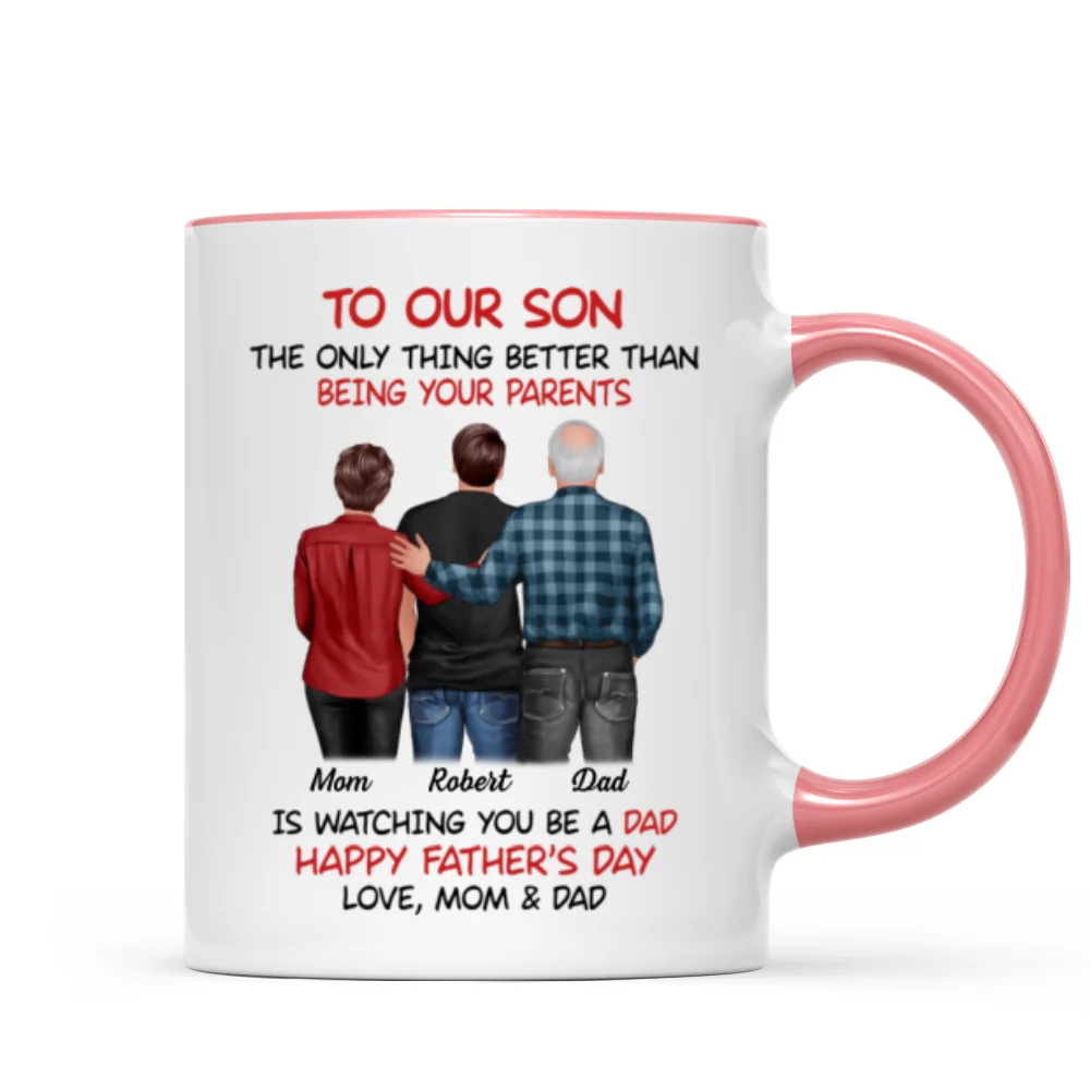 To Our Son From Parents Personalized Mug, Gift For Son - Image 11