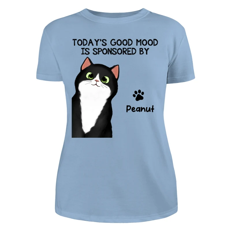 Today‘s Good Mood Is Sponsored By Fluffy Cats Personalized Shirt - Image 12