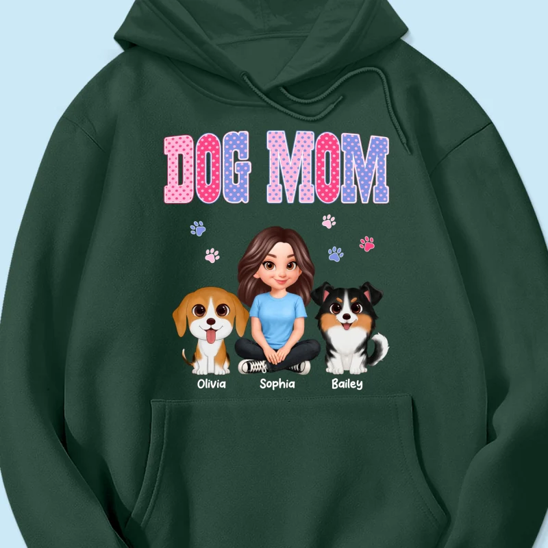 Trending Polka Dot Pattern Spring Summer Vibe Dog Mom - Personalized Shirt - Mother's Day Gift For Dog Mom - Image 54