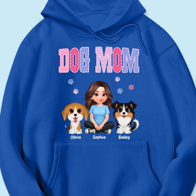 Trending Polka Dot Pattern Spring Summer Vibe Dog Mom - Personalized Shirt - Mother's Day Gift For Dog Mom - Image 55