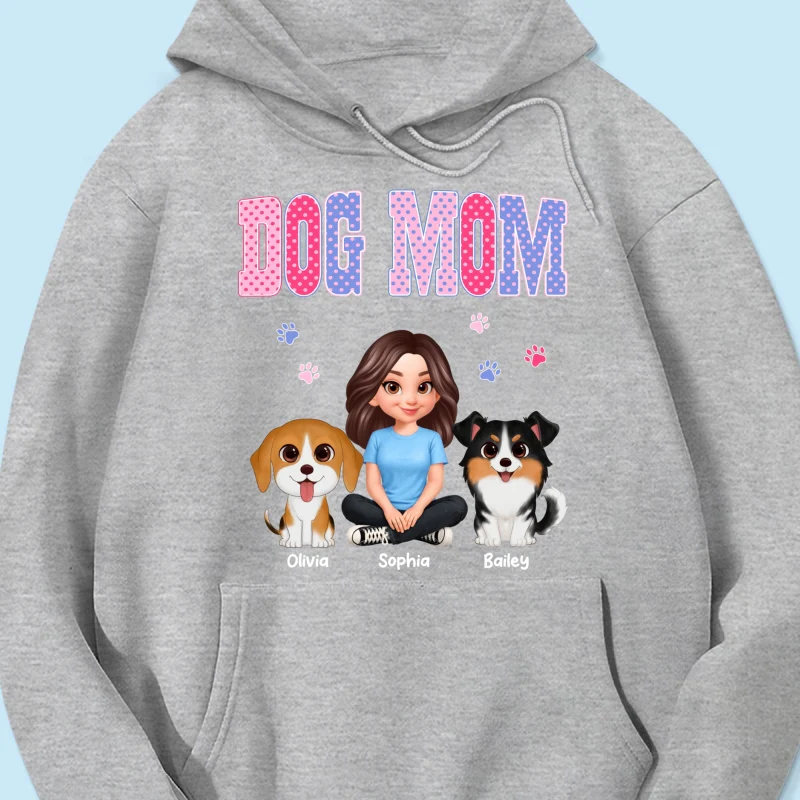 Trending Polka Dot Pattern Spring Summer Vibe Dog Mom - Personalized Shirt - Mother's Day Gift For Dog Mom - Image 59