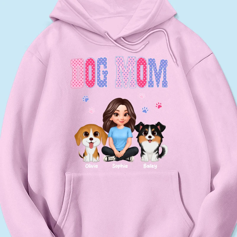 Trending Polka Dot Pattern Spring Summer Vibe Dog Mom - Personalized Shirt - Mother's Day Gift For Dog Mom - Image 60