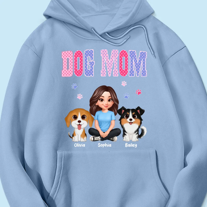 Trending Polka Dot Pattern Spring Summer Vibe Dog Mom - Personalized Shirt - Mother's Day Gift For Dog Mom - Image 61