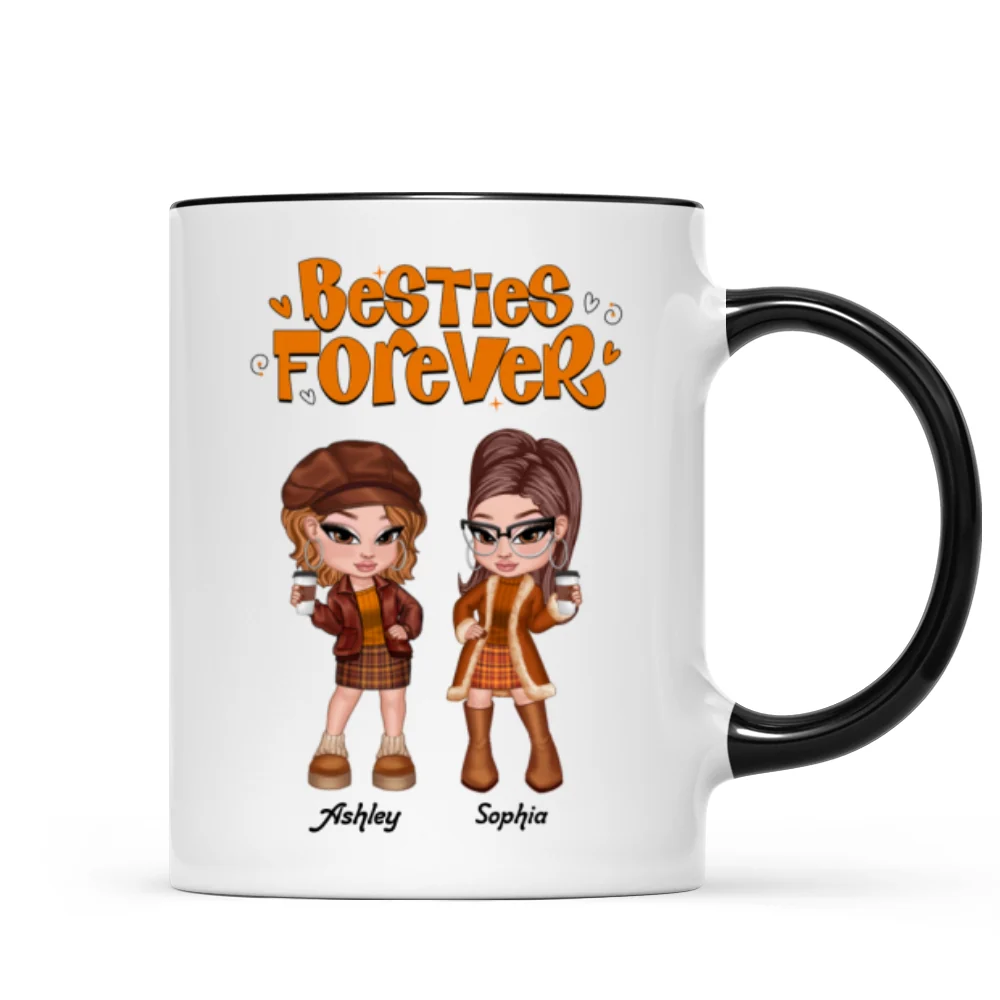 Trendy Fall Season Mug For Besties Sisters, Y2K Style - Image 11