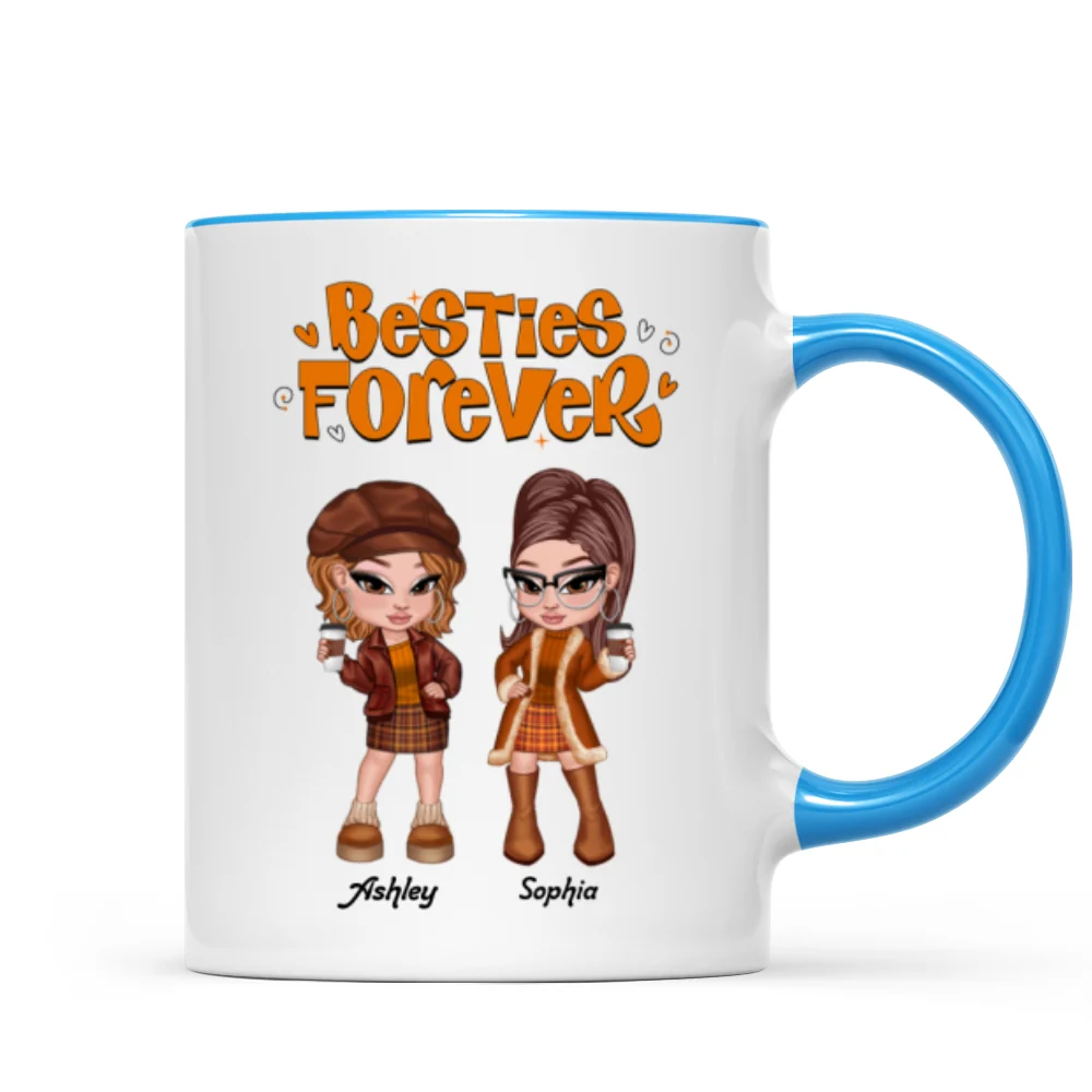 Trendy Fall Season Mug For Besties Sisters, Y2K Style - Image 14
