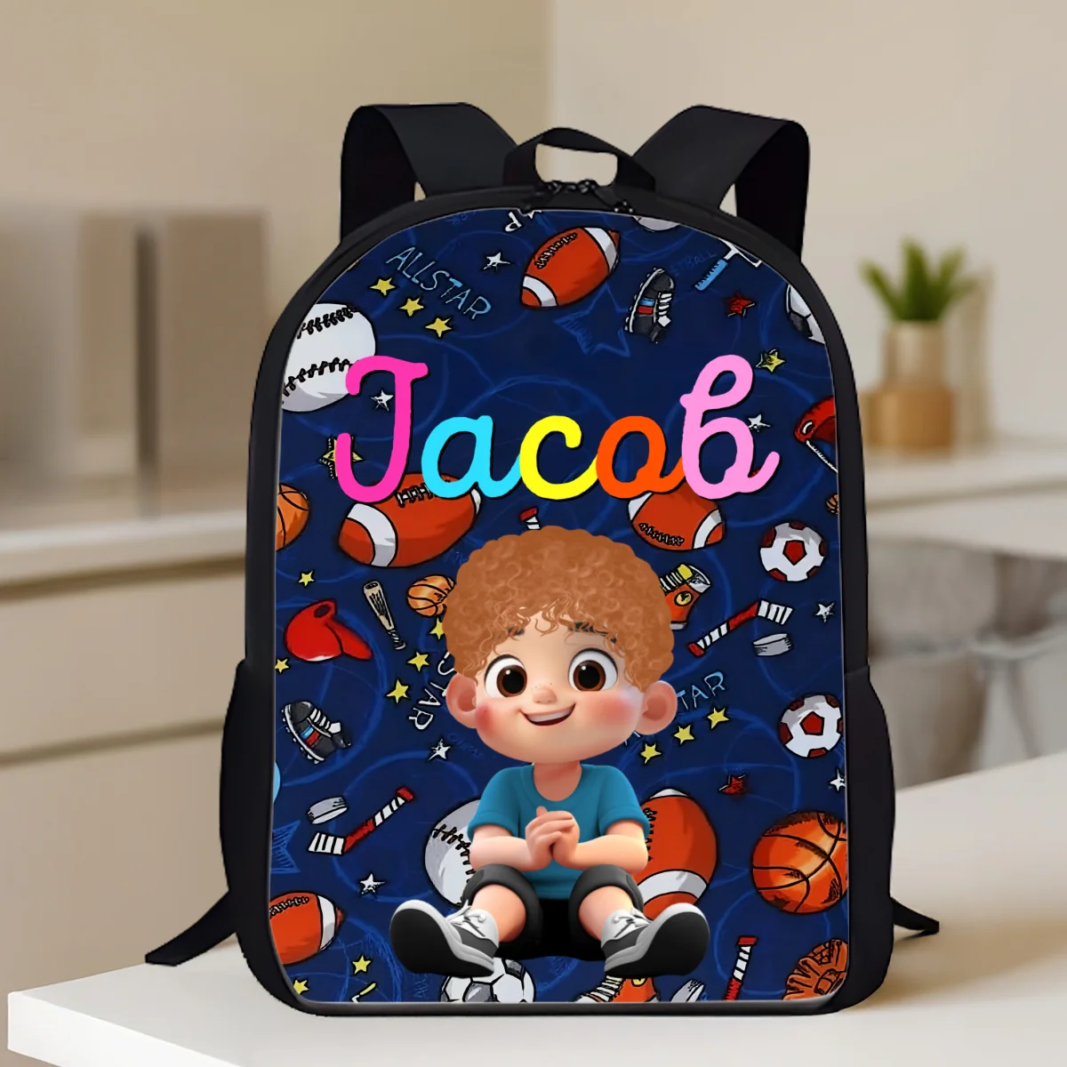Unicorn, Mermaid, Dinosaur, Space Theme - Personalized Backpack - Back to School Backpack for Kids - Image 11