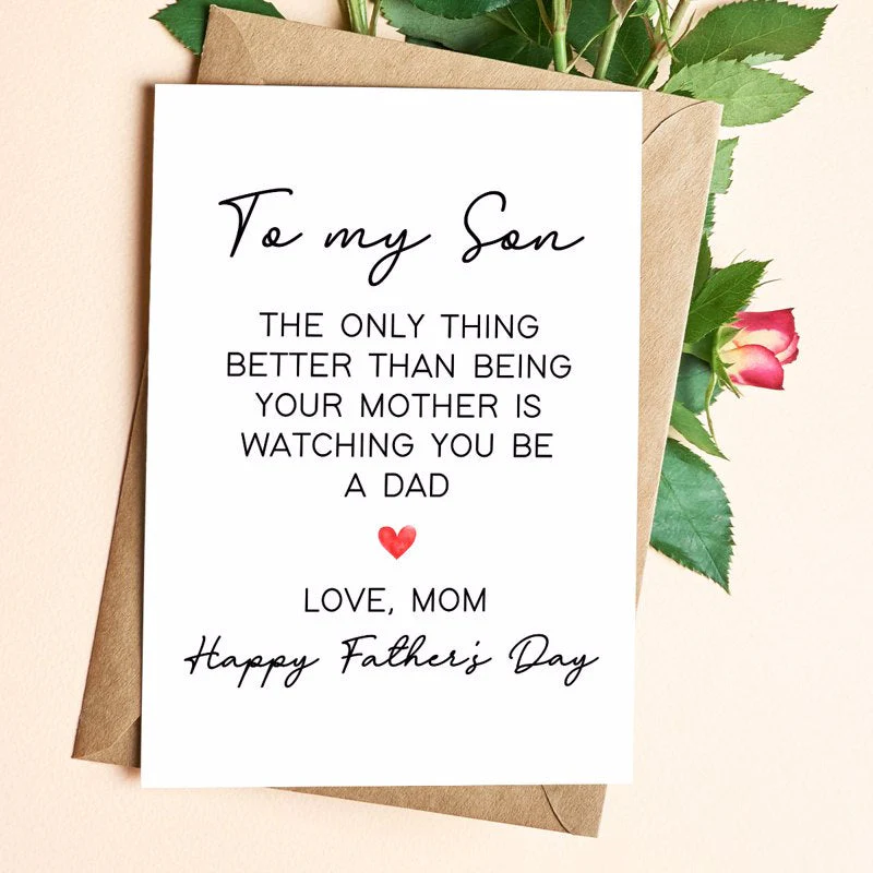 Upsell Father‘s Day Greeting Cards For Son (PW) - Image 9