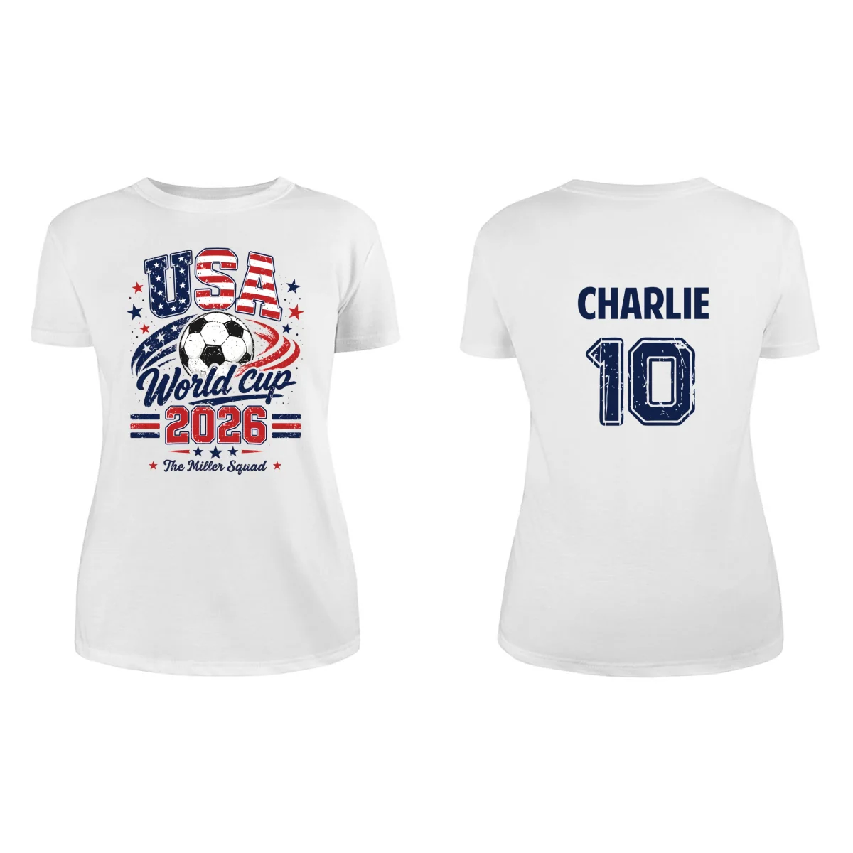USA World Cup 2026 Family Personalized Matching Shirts - Patriotic USA Soccer Tees - Image 13