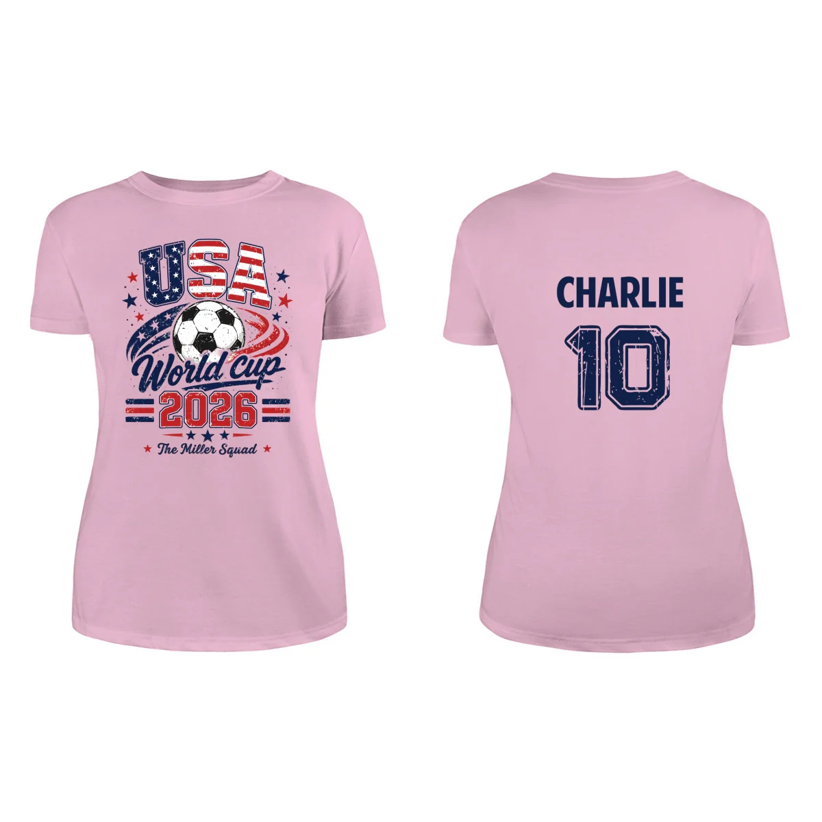 USA World Cup 2026 Family Personalized Matching Shirts - Patriotic USA Soccer Tees - Image 15
