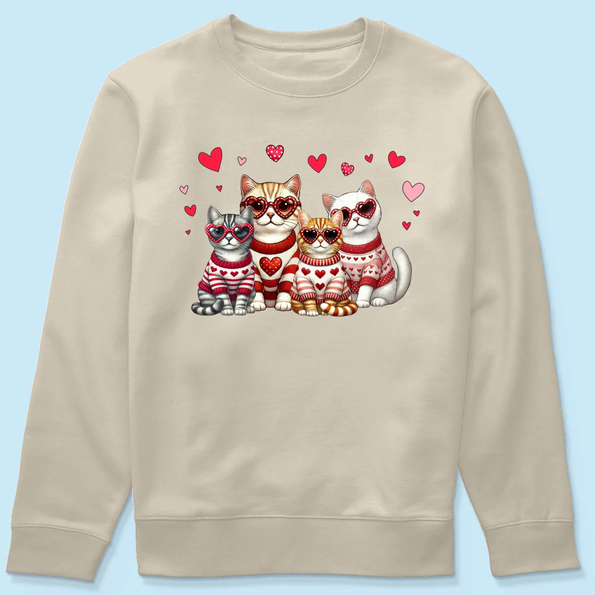 Cat Mom Personalized Shirt, Trendy  Cat Lover Tee, Gift for Cat Moms Cat Dad - Image 23