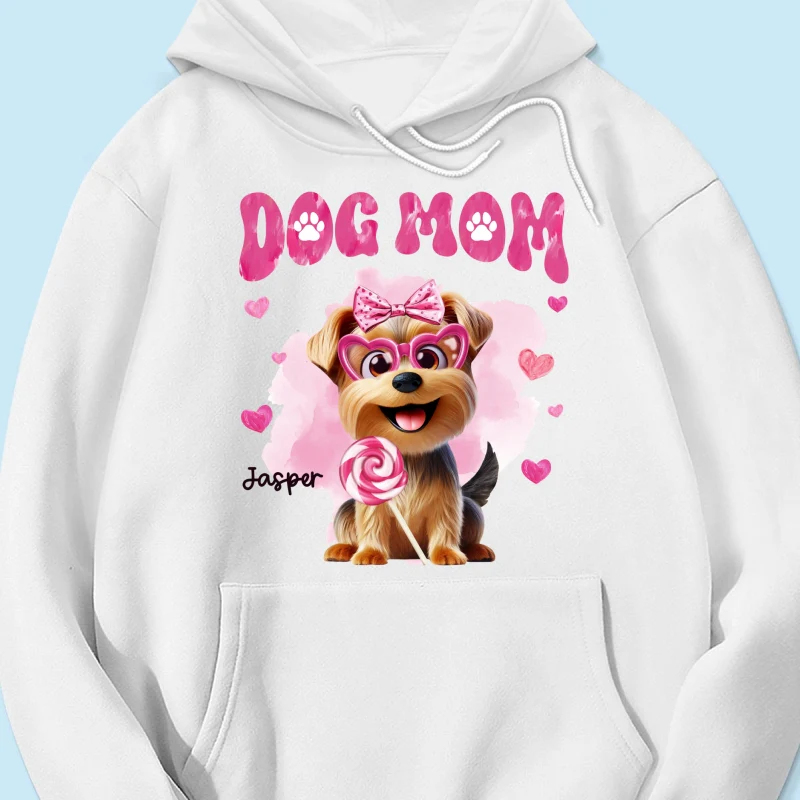Funny Cartoon Dogs Dog Mom Personalized Shirt,  Gift For Dog Lovers, Dog Moms - Image 16