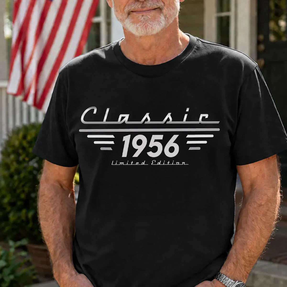 Vintage Classic Man Custom Year - Personalized Shirt - Father's Day Gift, Birthday Gift For Grandpa, Dad, Husband - Image 4