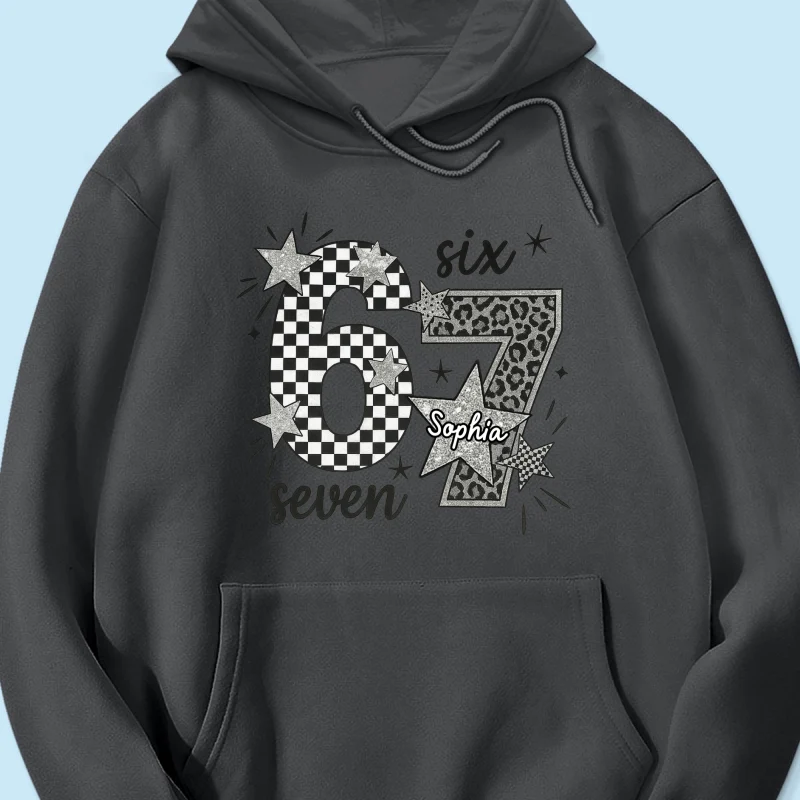 Viral Six Seven 67 Gen Z Funny Teen Slang - Personalized Shirt - Christmas Gift for Daughter, Son, Grandkids - Image 59