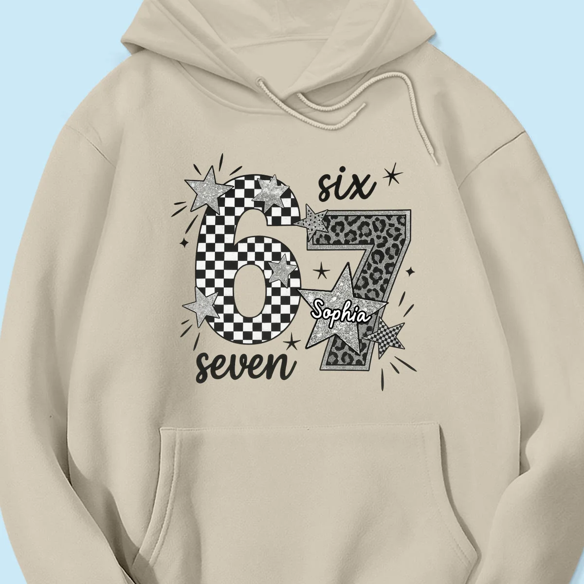 Viral Six Seven 67 Gen Z Funny Teen Slang - Personalized Shirt - Christmas Gift for Daughter, Son, Grandkids - Image 72