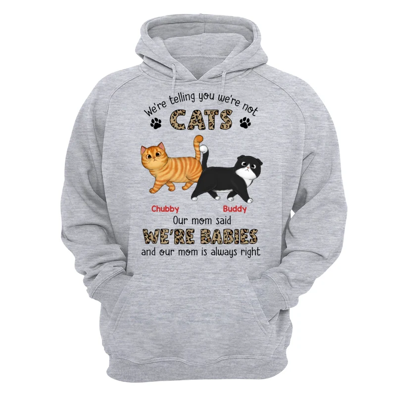 Walking Fluffy Cats Baby Mom Said Gift For Cat Mom Cat Lovers Personalized Shirt - Image 14
