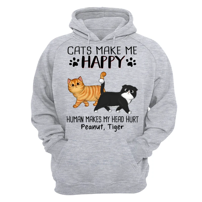 Walking Fluffy Cats Gift For Cat Lovers Personalized Shirt - Image 14