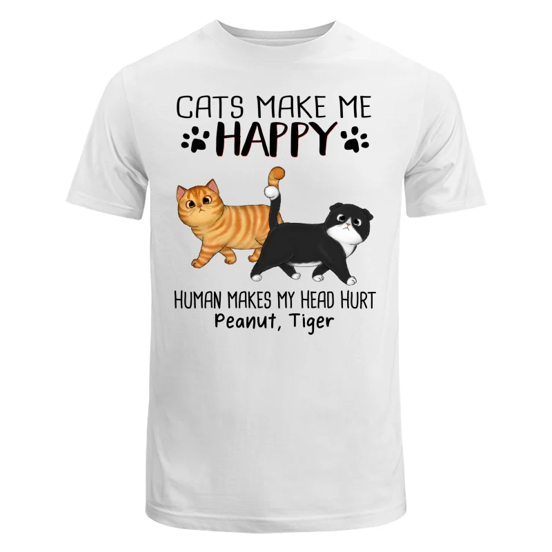 Walking Fluffy Cats Gift For Cat Lovers Personalized Shirt - Image 5