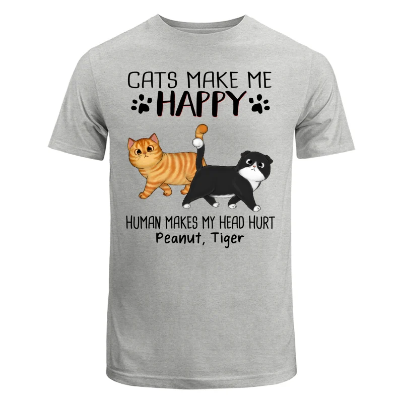 Walking Fluffy Cats Gift For Cat Lovers Personalized Shirt - Image 6