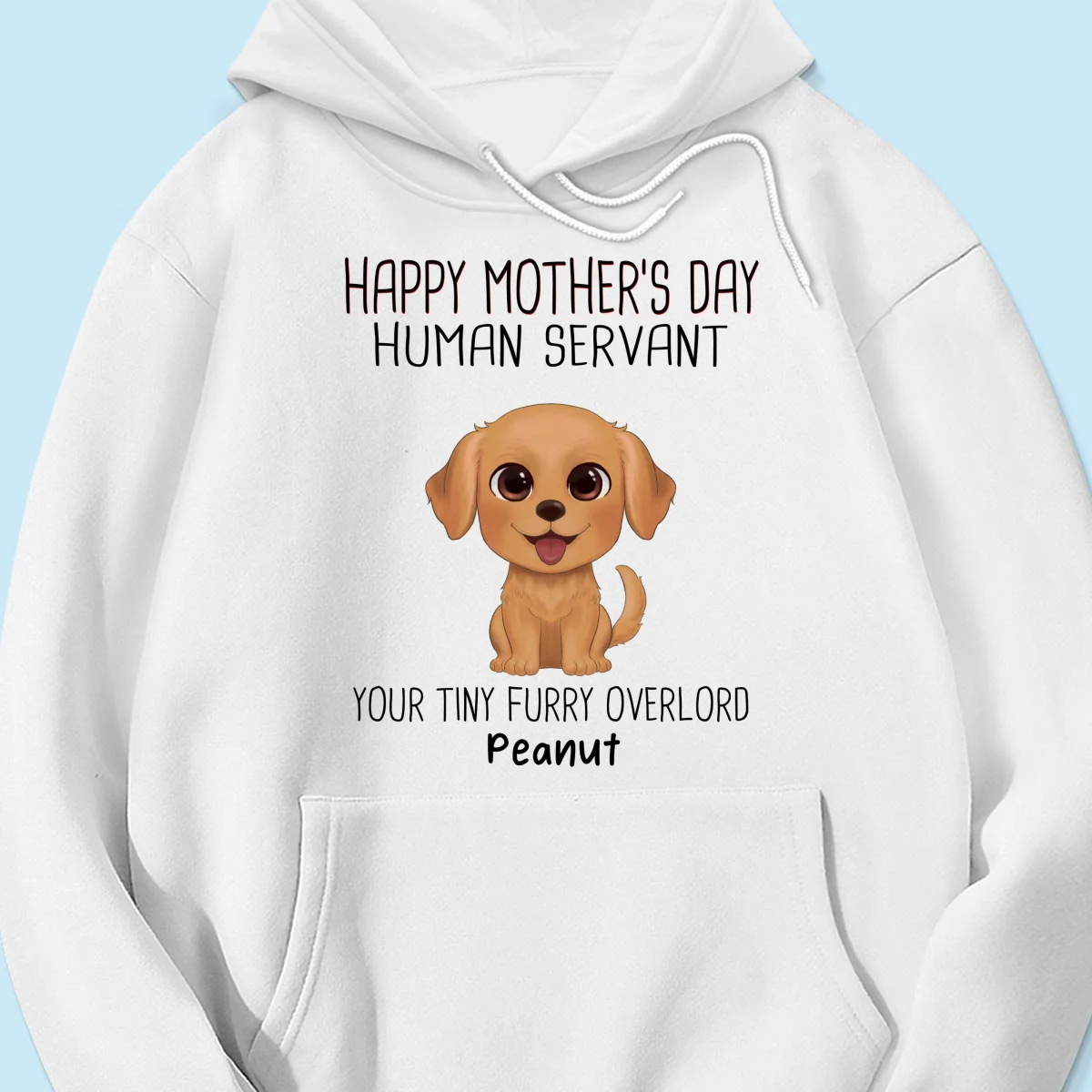 Watercolor Cute Dogs Happy Mother‘s Day Dog Human Servant Personalized Shirt - Image 15