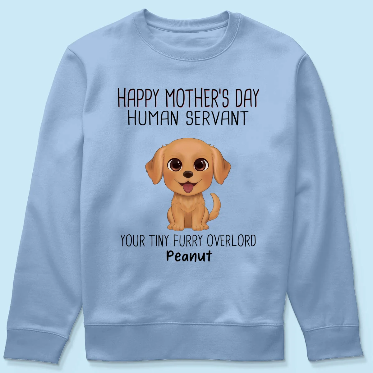 Watercolor Cute Dogs Happy Mother‘s Day Dog Human Servant Personalized Shirt - Image 22