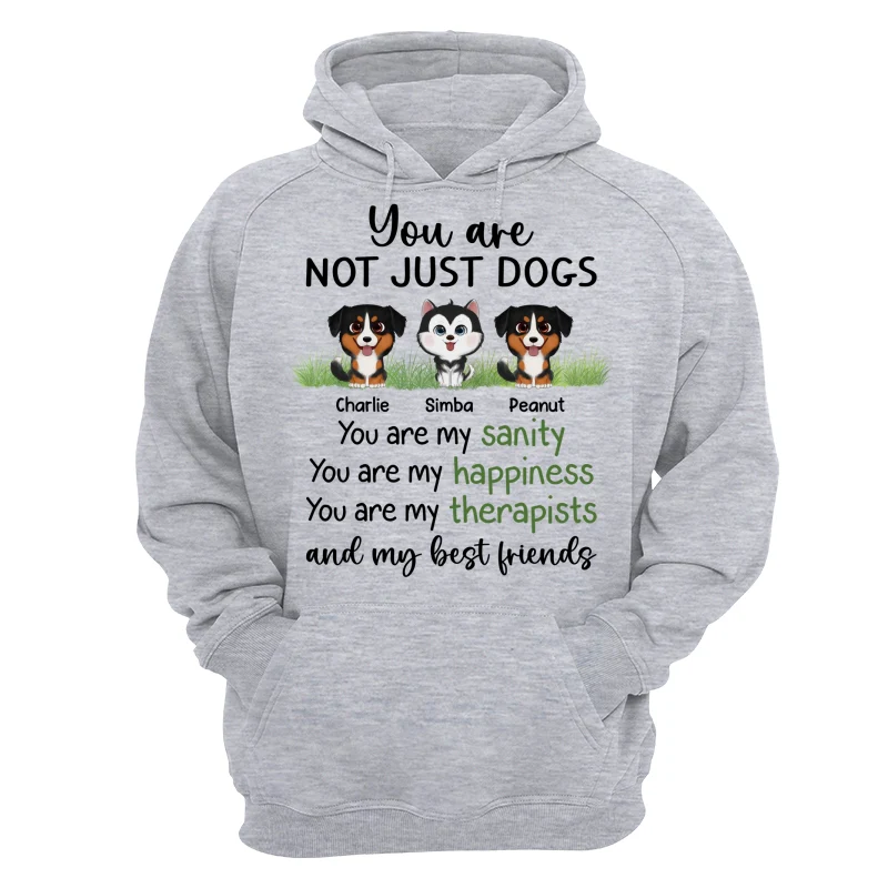 Watercolor Cute Dogs Sanity Best Friends Personalized Shirt - Image 14