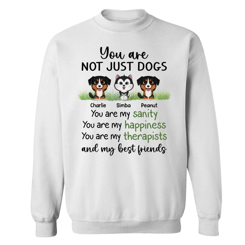 Watercolor Cute Dogs Sanity Best Friends Personalized Shirt - Image 17