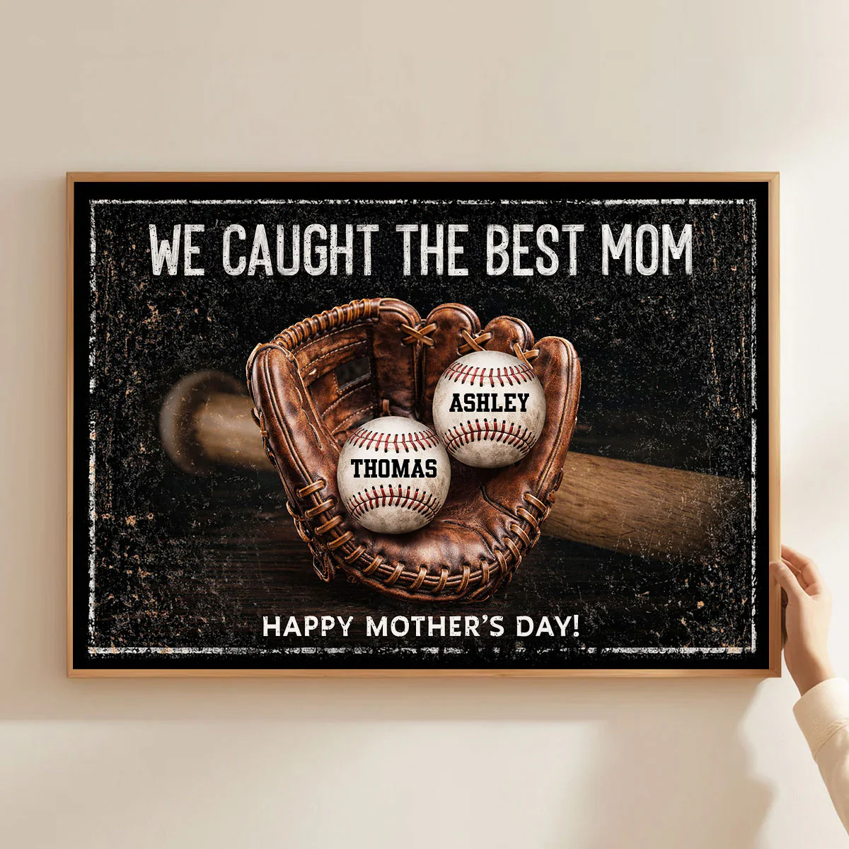 We Caught The Best Mom Dad Grandparents - Personalized Poster - Heartfelt Gift for Her, for Him - Image 4
