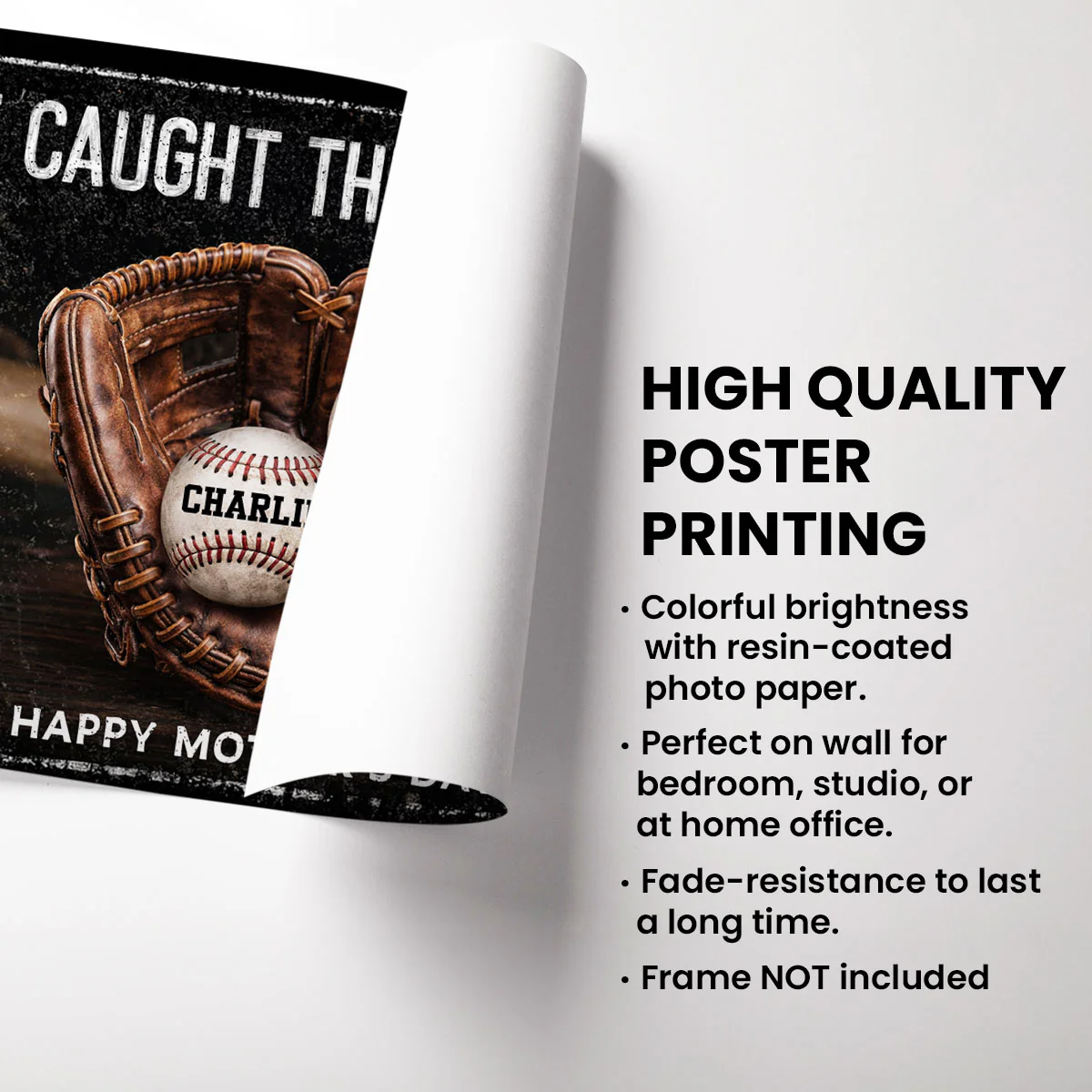 We Caught The Best Mom Dad Grandparents - Personalized Poster - Heartfelt Gift for Her, for Him - Image 7