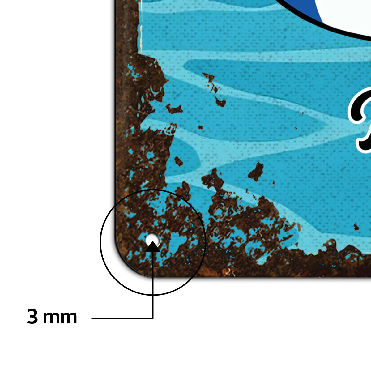 Welcome to Grandma & Grandpa's Pool Summer Decoration Personalized Metal Sign - Image 10