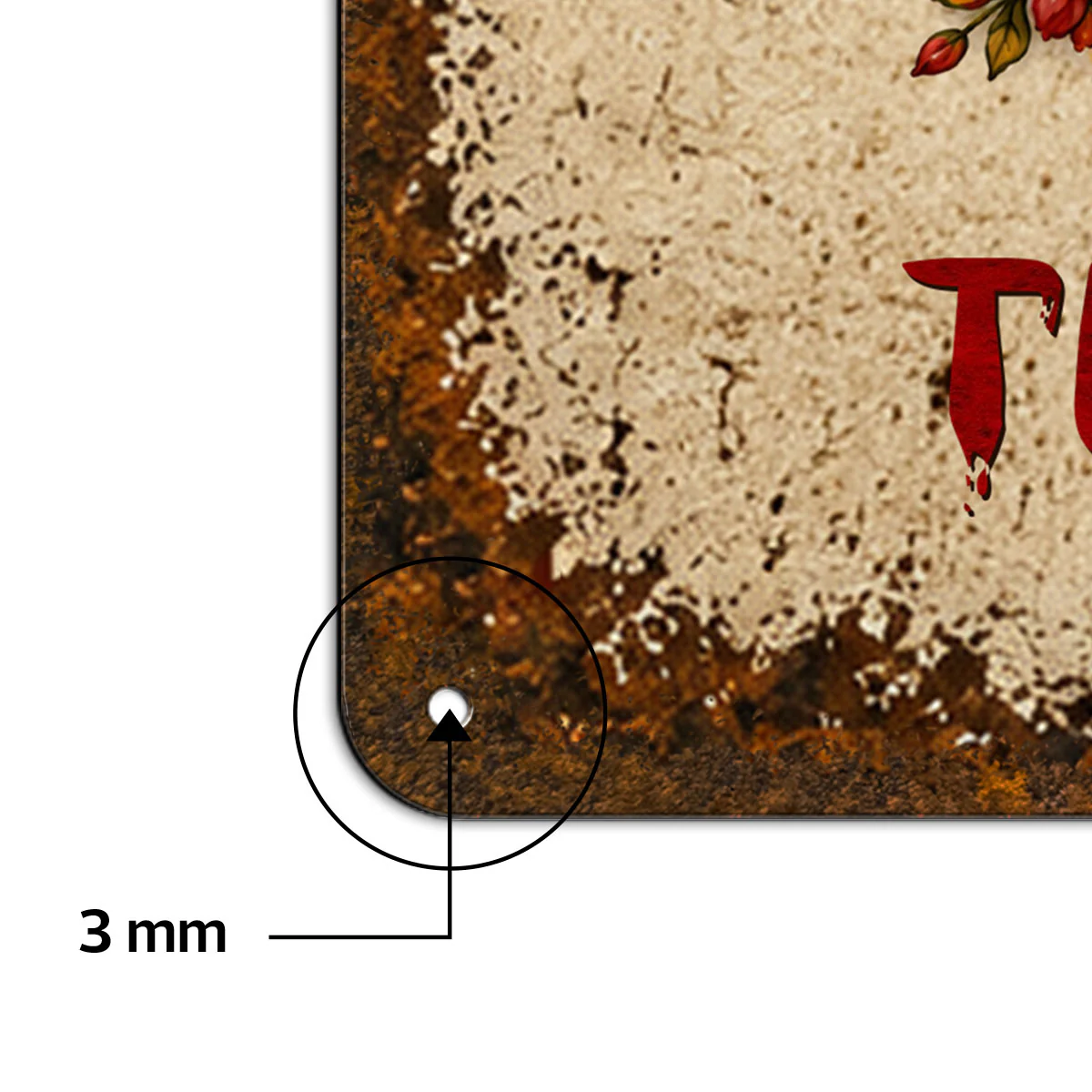 Welcome To Our Spooky House - Personalized Metal Sign - Halloween Decor Gift, Gift For Family - Image 10