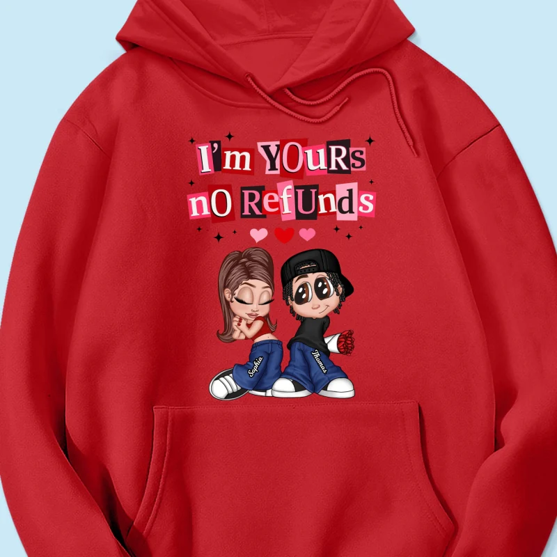 Y2K Couple I'm Yours No Refund - Personalized Shirt - Funny Valentine's Day Gift for Him, for Her, Matching Couple Shirts - Image 52