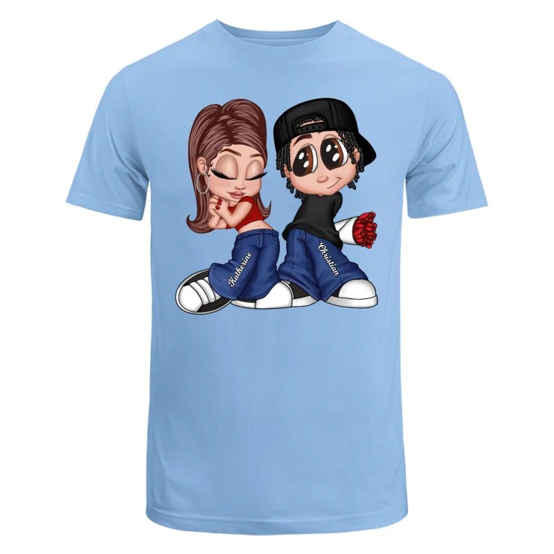 Y2K Couple Personalized Shirt, Gift For Him, For Her - Image 8