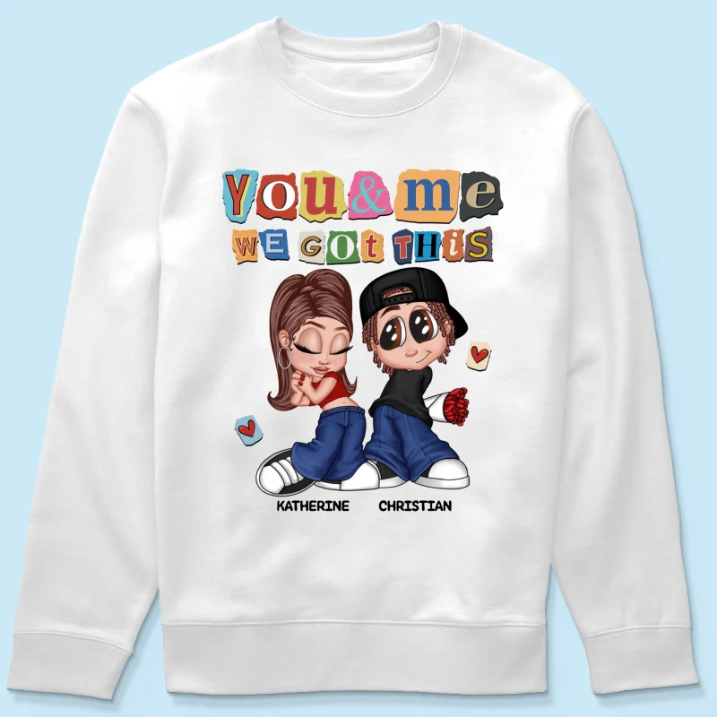 Y2K Couple Ransom Note Personalized Shirt, Gift For Him Gift For Her - Image 20