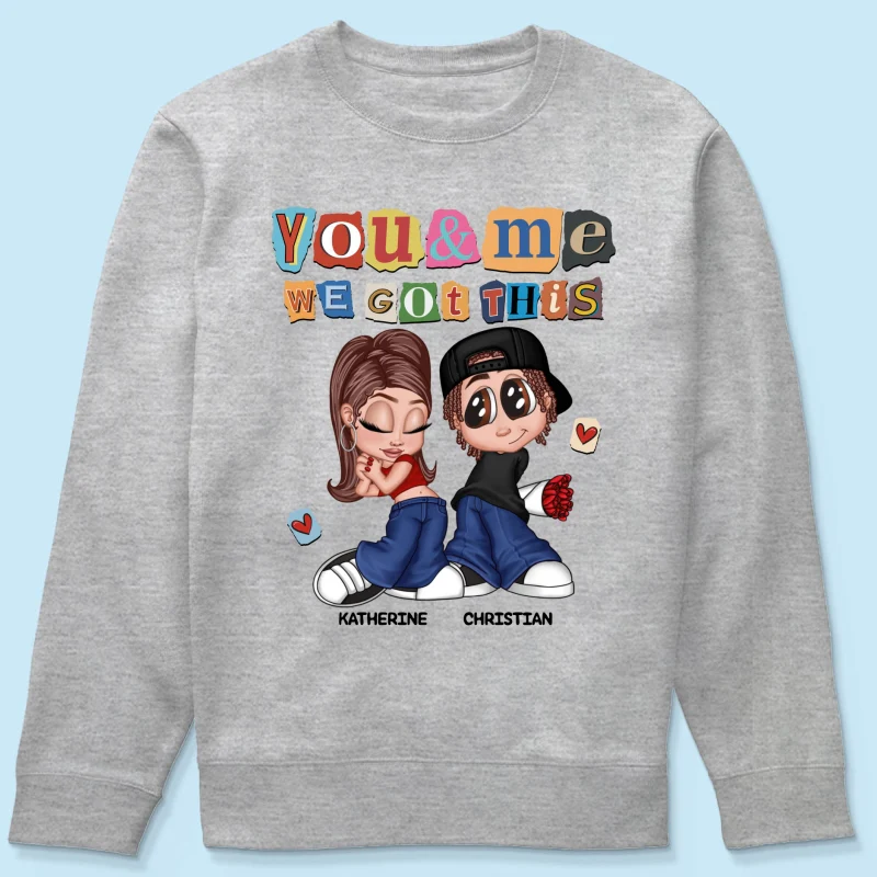 Y2K Couple Ransom Note Personalized Shirt, Gift For Him Gift For Her - Image 21
